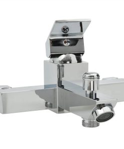 Bath Mixer With Thermostat Chrome -Room Bath Mixer with Thermostat Chrome 441206 4