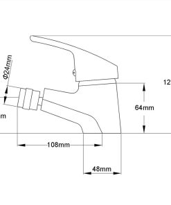 Bathroom Bidet Mixer Tap Chrome -Room Bathroom Bidet Mixer Tap Chrome 454340 5