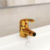Bathroom Bidet Mixer Tap Gold 13x12 Cm 2 Bathroom Bidet Mixer Tap Gold 13x12 Cm -Room Bathroom Bidet Mixer Tap Gold 13x12 cm 462229 0