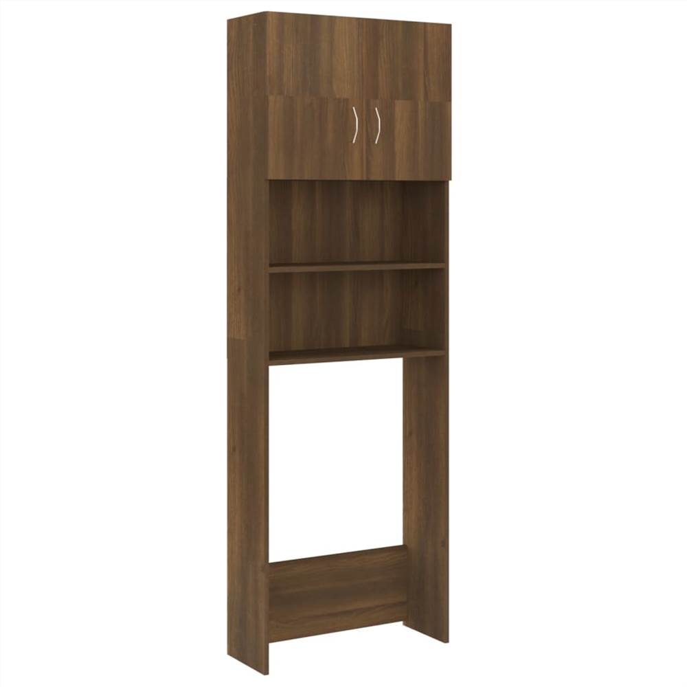 Bathroom Cabinet Brown Oak 64x25.5x190 cm Bathroom Cabinet Brown Oak 64x25.5x190 Cm -Room Bathroom Cabinet Brown Oak 64x25 5x190 cm 509536 1