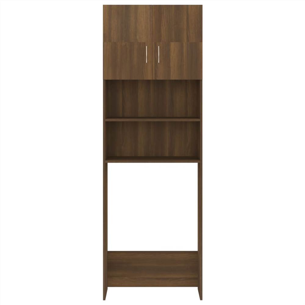 Bathroom Cabinet Brown Oak 64x25.5x190 cm Bathroom Cabinet Brown Oak 64x25.5x190 Cm -Room Bathroom Cabinet Brown Oak 64x25 5x190 cm 509536 2