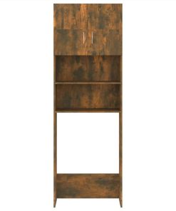 Bathroom Cabinet Smoked Oak 64x25.5x190 Cm -Room Bathroom Cabinet Smoked Oak 64x25 5x190 cm 510759 2