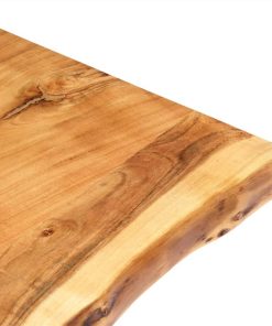 Bathroom Vanity Top Solid Acacia Wood 100x55x2.5 Cm 4 Bathroom Vanity Top Solid Acacia Wood 100x55x2.5 Cm -Room Bathroom Vanity Top Solid Acacia Wood 100x55x2 5 cm 452497 2