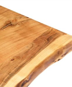 Bathroom Vanity Top Solid Acacia Wood 60x55x3.8 Cm -Room Bathroom Vanity Top Solid Acacia Wood 60x55x3 8 cm 492107 2