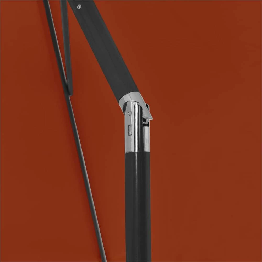 Beach Umbrella Terracotta 180x120 Cm - Image 3