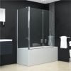 Bi-Folding Shower Enclosure ESG 120x68x130 Cm 1 Bi-Folding Shower Enclosure ESG 120x68x130 Cm -Room Bi Folding Shower Enclosure ESG 120x68x130 cm 439370 0