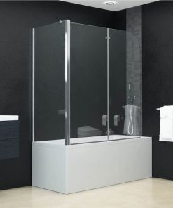 Bi-Folding Shower Enclosure ESG 120x68x130 Cm