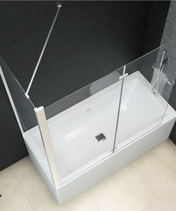 Bi-Folding Shower Enclosure ESG 120x68x130 Cm -Room Bi Folding Shower Enclosure ESG 120x68x130 cm 439370 4
