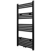 Black Bathroom Central Heating Towel Rail Radiator 500x1160mm 1 Black Bathroom Central Heating Towel Rail Radiator 500x1160mm -Room Black Bathroom Central Heating Towel Rail Radiator 500x1160mm 427689 0