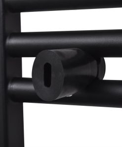 Black Bathroom Central Heating Towel Rail Radiator 500x1160mm -Room Black Bathroom Central Heating Towel Rail Radiator 500x1160mm 427689 5
