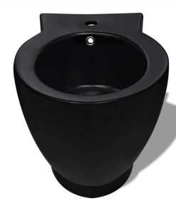 Black Ceramic Toilet & Bidet Set 5 Black Ceramic Toilet & Bidet Set -Room Black Ceramic Toilet Bidet Set 492365 3