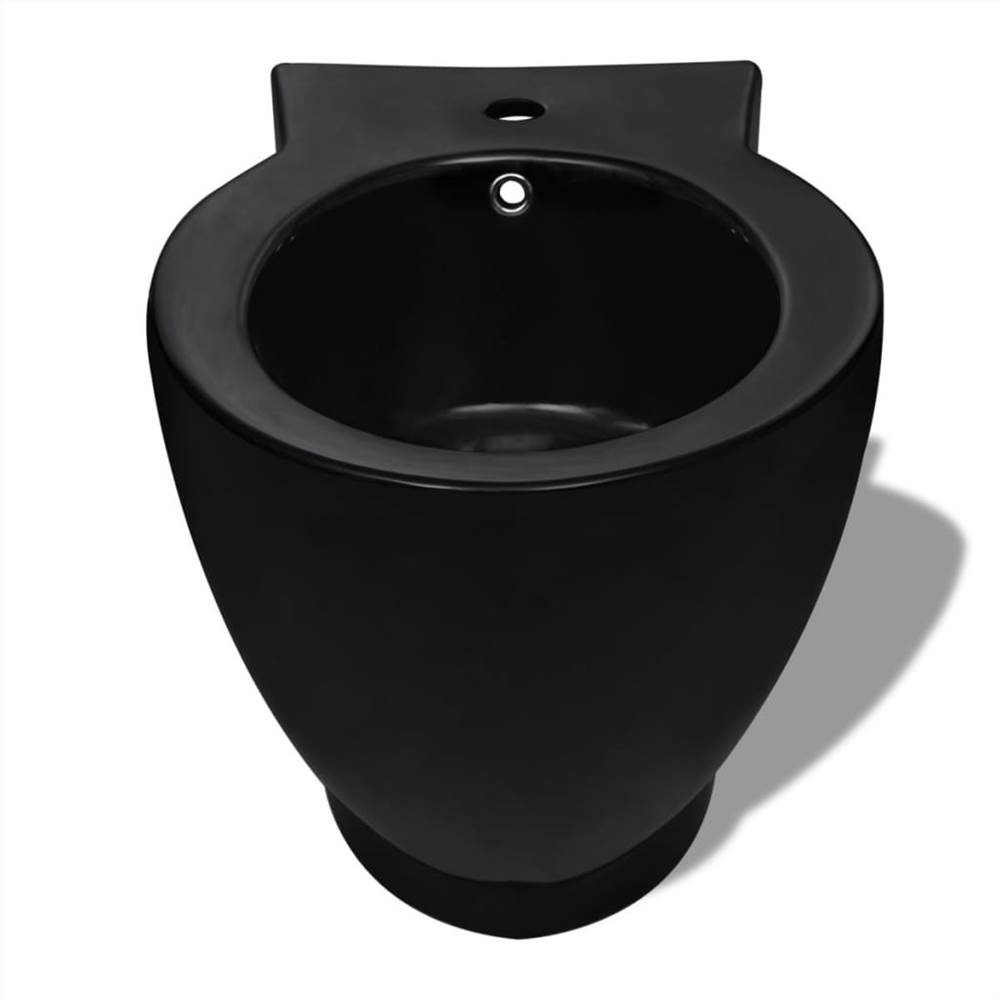 Black Ceramic Toilet & Bidet Set Black Ceramic Toilet & Bidet Set -Room Black Ceramic Toilet Bidet Set 492365 3