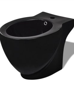 Black Ceramic Toilet & Bidet Set 6 Black Ceramic Toilet & Bidet Set -Room Black Ceramic Toilet Bidet Set 492365 4