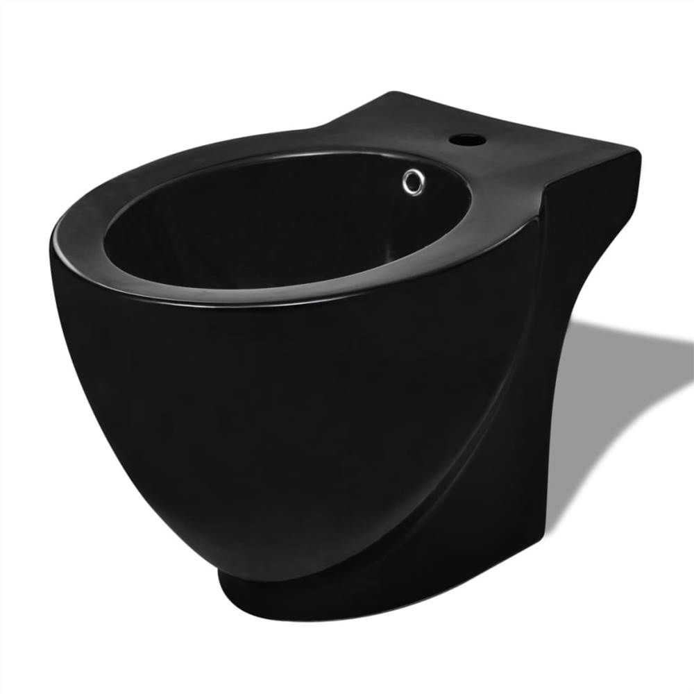 Black Ceramic Toilet & Bidet Set Black Ceramic Toilet & Bidet Set -Room Black Ceramic Toilet Bidet Set 492365 4
