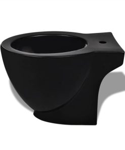 Black Ceramic Toilet & Bidet Set 7 Black Ceramic Toilet & Bidet Set -Room Black Ceramic Toilet Bidet Set 492365 5