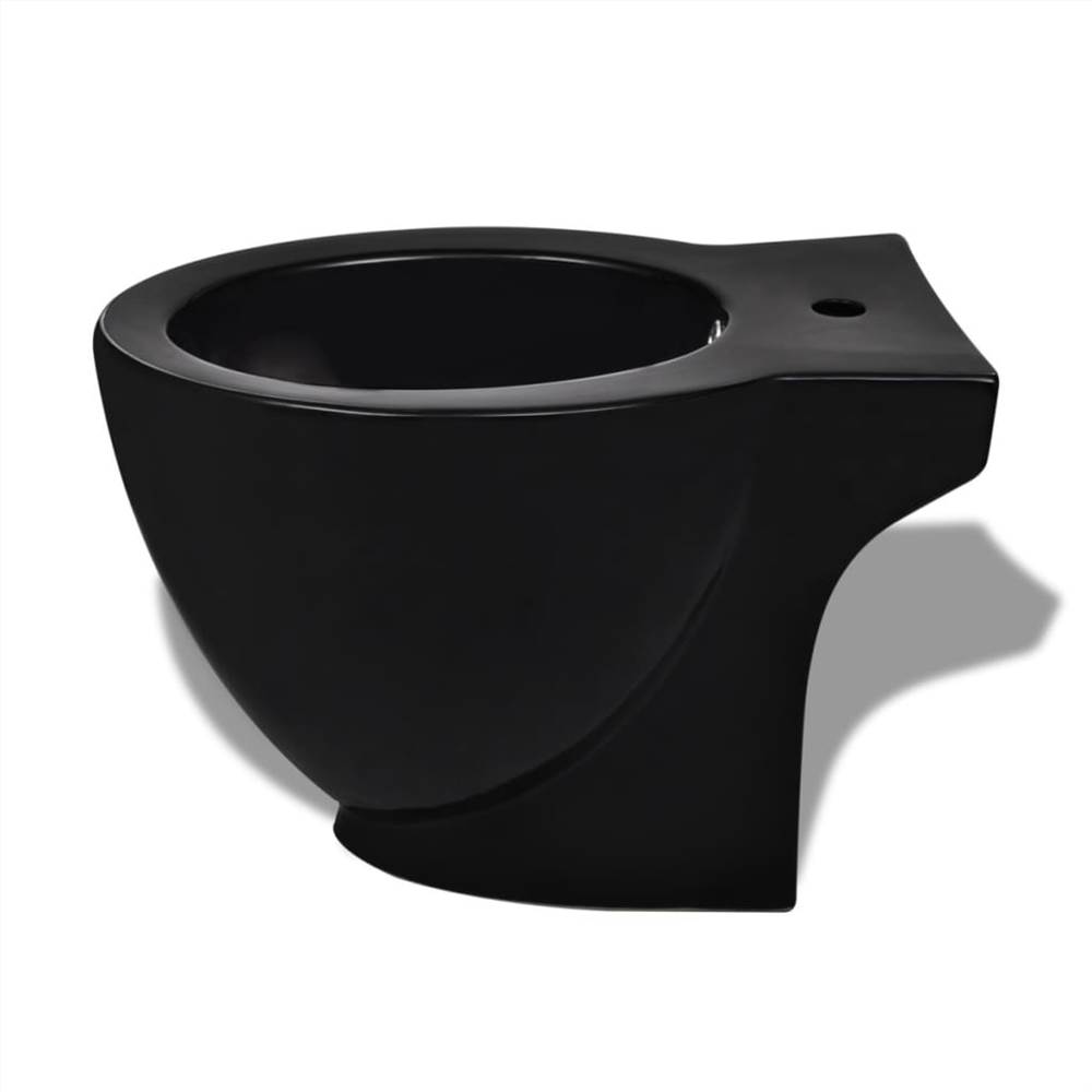 Black Ceramic Toilet & Bidet Set Black Ceramic Toilet & Bidet Set -Room Black Ceramic Toilet Bidet Set 492365 5