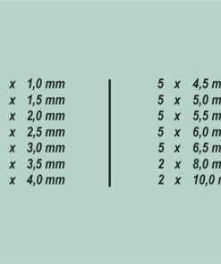 Brüder Mannesmann 99 Piece HSS Drill Set Titanium -Room Br der Mannesmann 99 Piece HSS Drill Set Titanium 513207 3