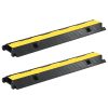 Cable Protector Ramps 2 Pcs 1 Channel Rubber 100 Cm 2 Cable Protector Ramps 2 Pcs 1 Channel Rubber 100 Cm -Room Cable Protector Ramps 2 pcs 1 Channel Rubber 100 cm 449887 0