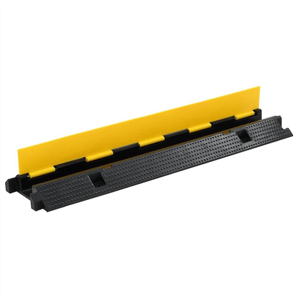 Cable Protector Ramps 2 pcs 1 Channel Rubber 100 cm Cable Protector Ramps 2 Pcs 1 Channel Rubber 100 Cm -Room Cable Protector Ramps 2 pcs 1 Channel Rubber 100 cm 449887 2