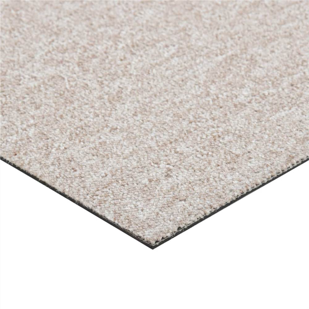 Carpet Floor Tiles 20 pcs 5 m² 50x50 cm Light Beige Carpet Floor Tiles 20 Pcs 5 M² 50x50 Cm Light Beige -Room Carpet Floor Tiles 20 pcs 5 m 50x50 cm Light Beige 445420 5