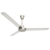 Ceiling Fan 142 Cm Silver