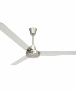 Ceiling Fan 142 Cm Silver