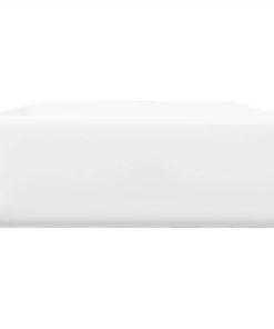 Ceramic Basin Square With Overflow And Faucet Hole 41 X 41 Cm -Room Ceramic Basin Square with Overflow and Faucet Hole 41 x 41 cm 446750 4