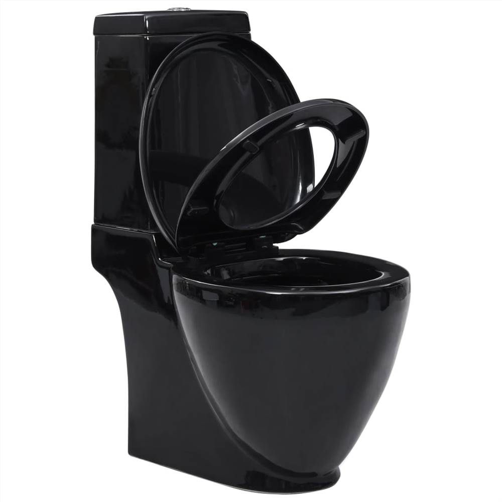 Ceramic Toilet Back Water Flow Black Ceramic Toilet Back Water Flow Black -Room Ceramic Toilet Back Water Flow Black 437878 4