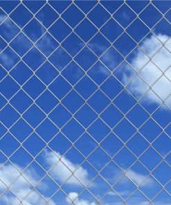 Chain Link Fence Galvanised Steel 25x0.8 M Silver -Room Chain Link Fence Galvanised Steel 25x0 8 m Silver 515971 2