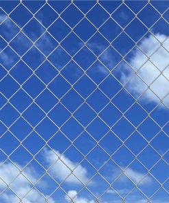 Chain Link Fence Galvanised Steel 25x1 M Silver -Room Chain Link Fence Galvanised Steel 25x1 m Silver 515989 2