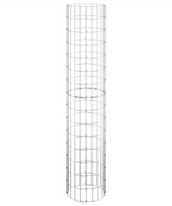 Circular Gabion Raised Beds 3 Pcs Galvanised Steel Ø30x150 Cm 5 Circular Gabion Raised Beds 3 Pcs Galvanised Steel Ø30x150 Cm -Room Circular Gabion Raised Beds 3 pcs Galvanised Steel 30x150 cm 510799 3
