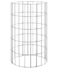 Circular Gabion Raised Beds 3 Pcs Galvanised Steel Ø30x50 Cm 4 Circular Gabion Raised Beds 3 Pcs Galvanised Steel Ø30x50 Cm -Room Circular Gabion Raised Beds 3 pcs Galvanised Steel 30x50 cm 510800 2