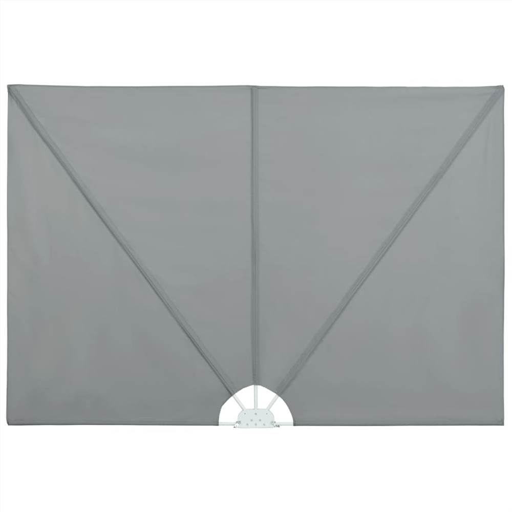 Collapsible Terrace Side Awning Grey 300x200 cm Collapsible Terrace Side Awning Grey 300x200 Cm -Room Collapsible Terrace Side Awning Grey 300x200 cm 445882 1