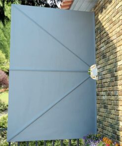 Collapsible Terrace Side Awning Grey 300x200 Cm 5 Collapsible Terrace Side Awning Grey 300x200 Cm -Room Collapsible Terrace Side Awning Grey 300x200 cm 445882 3