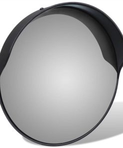 Convex Traffic Mirror PC Plastic Black 30 Cm Outdoor 4 Convex Traffic Mirror PC Plastic Black 30 Cm Outdoor -Room Convex Traffic Mirror PC Plastic Black 30 cm Outdoor 443581 2