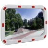 Convex Traffic Mirror Rectangle 40 X 60 Cm With Reflectors -Room Convex Traffic Mirror Rectangle 40 x 60 cm with Reflectors 449168 0