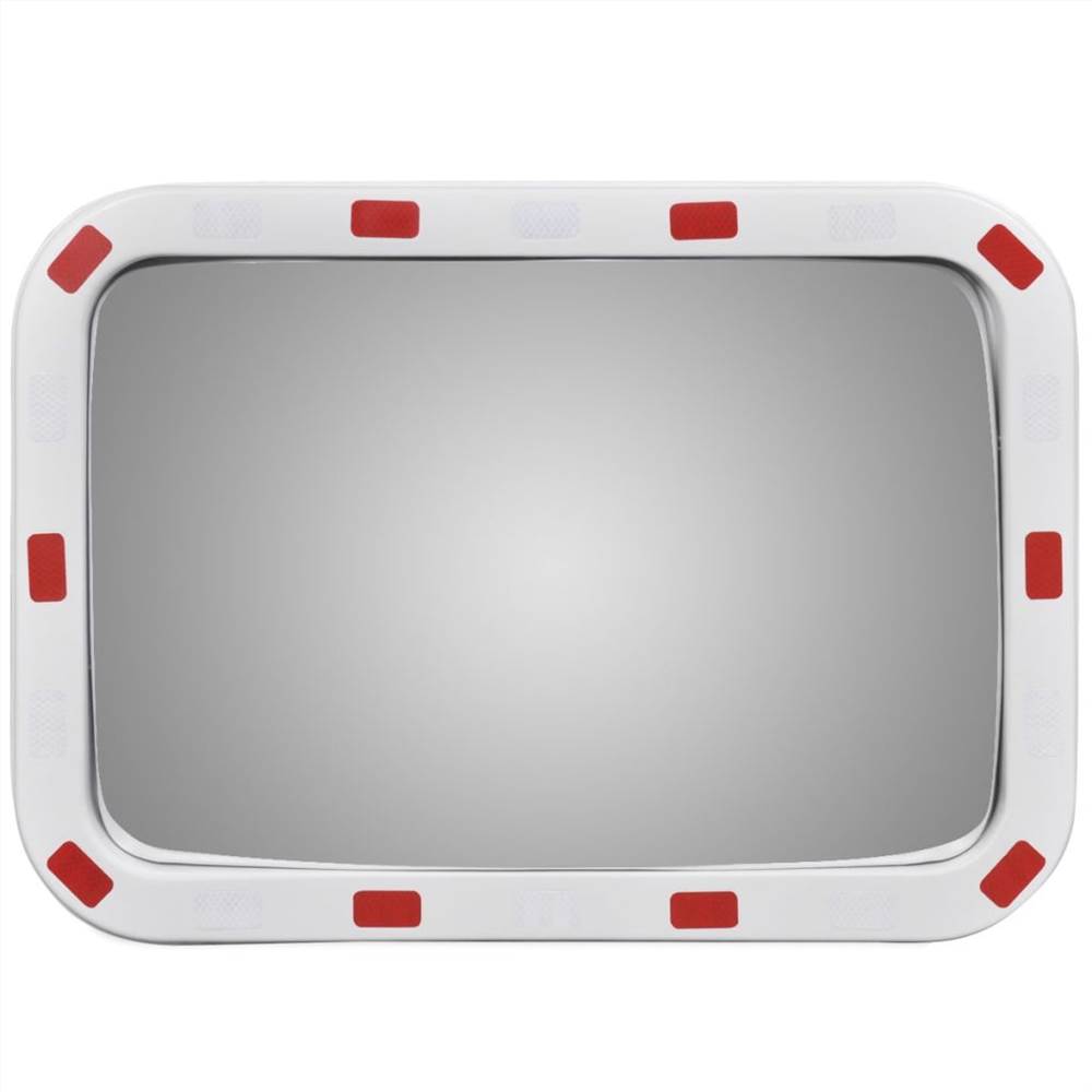 Convex Traffic Mirror Rectangle 40 x 60 cm with Reflectors Convex Traffic Mirror Rectangle 40 X 60 Cm With Reflectors -Room Convex Traffic Mirror Rectangle 40 x 60 cm with Reflectors 449168 1