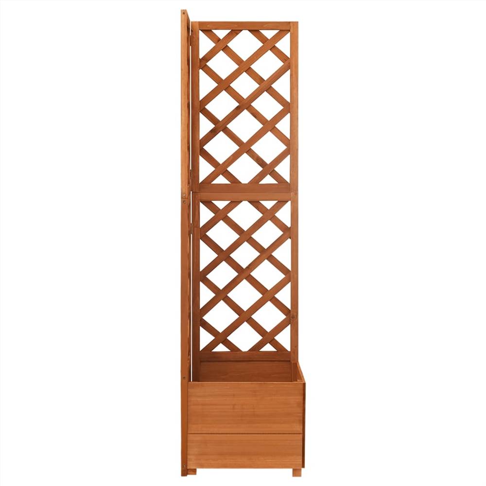 Corner Trellis Planter 40x40x150 cm Solid Fir Wood Corner Trellis Planter 40x40x150 Cm Solid Fir Wood -Room Corner Trellis Planter 40x40x150 cm Solid Fir Wood 486509 1
