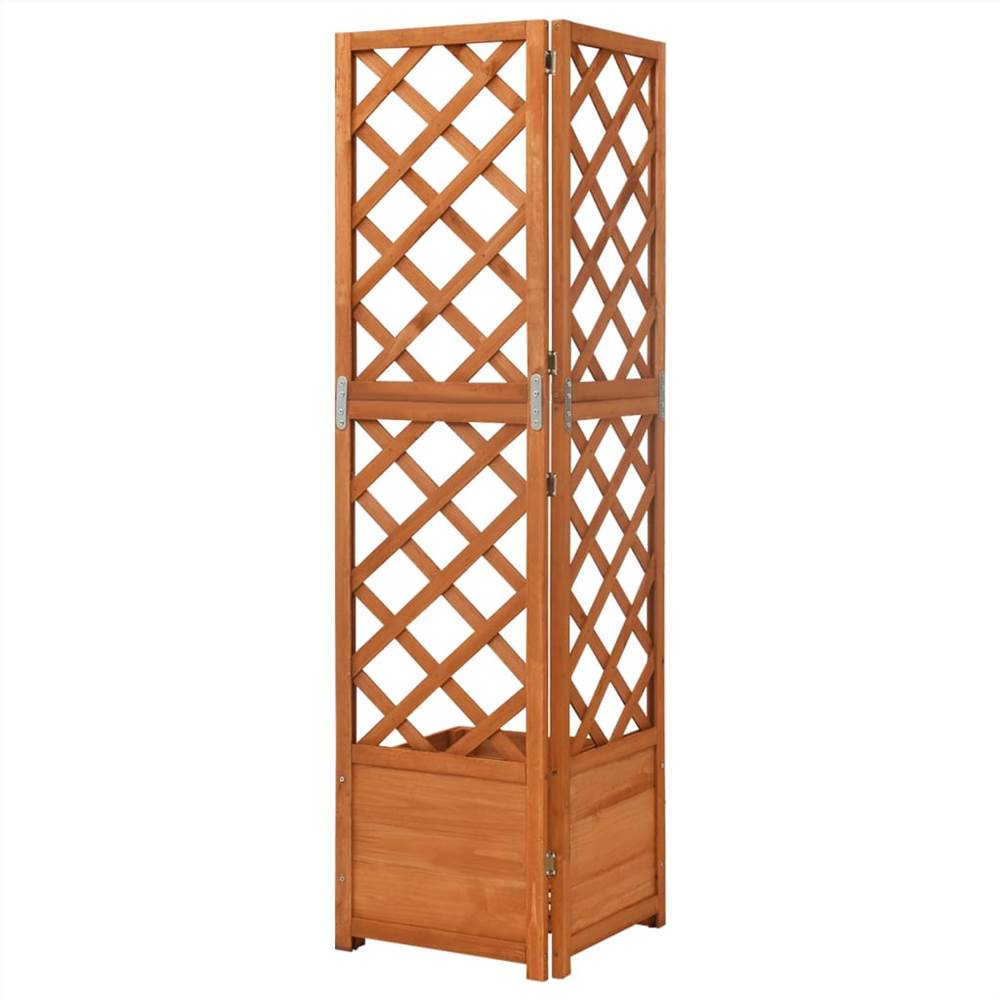 Corner Trellis Planter 40x40x150 cm Solid Fir Wood Corner Trellis Planter 40x40x150 Cm Solid Fir Wood -Room Corner Trellis Planter 40x40x150 cm Solid Fir Wood 486509 2