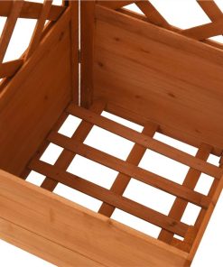 Corner Trellis Planter 40x40x150 Cm Solid Fir Wood 5 Corner Trellis Planter 40x40x150 Cm Solid Fir Wood -Room Corner Trellis Planter 40x40x150 cm Solid Fir Wood 486509 3