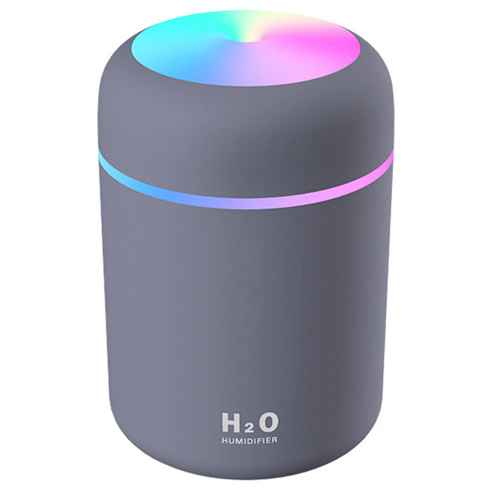 Creative 300ML Dazzle Cup Air Humidifier USB Color Cycling Table Top Home Car Air Humidifier - Grey Creative 300ML Dazzle Cup Air Humidifier USB Color Cycling Table Top Home Car Air Humidifier - Grey -Room Creative 300ML Dazzle Cup Air Humidifier 500057 0