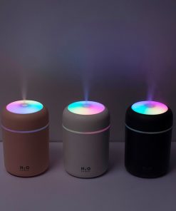 Creative 300ML Dazzle Cup Air Humidifier USB Color Cycling Table Top Home Car Air Humidifier - Grey 6 Creative 300ML Dazzle Cup Air Humidifier USB Color Cycling Table Top Home Car Air Humidifier - Grey -Room Creative 300ML Dazzle Cup Air Humidifier 500057 4