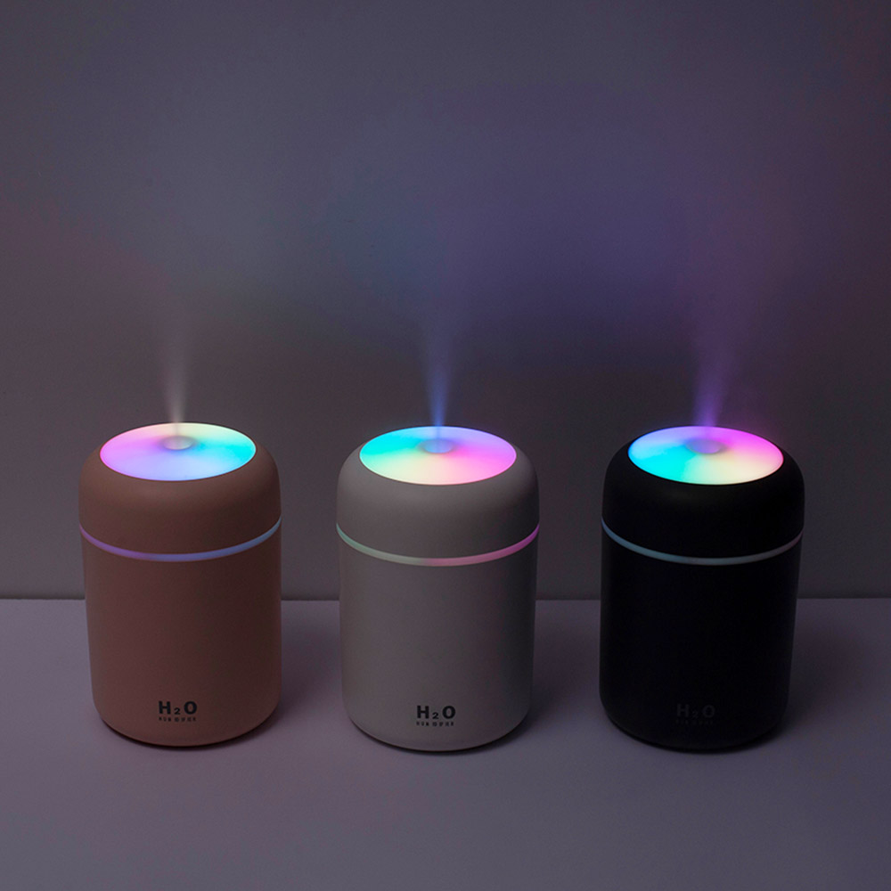 Creative 300ML Dazzle Cup Air Humidifier USB Color Cycling Table Top Home Car Air Humidifier - Grey Creative 300ML Dazzle Cup Air Humidifier USB Color Cycling Table Top Home Car Air Humidifier - Grey -Room Creative 300ML Dazzle Cup Air Humidifier 500057 4