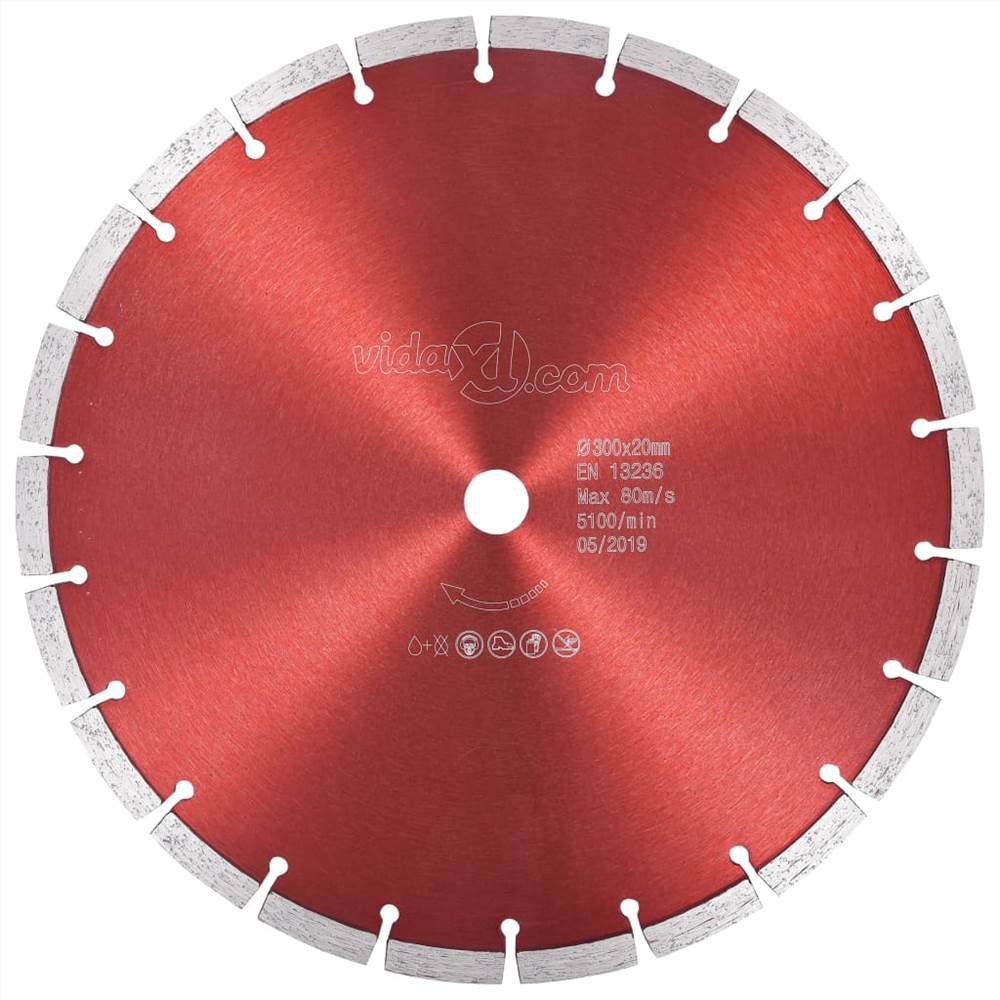 Diamond Cutting Disc Steel 300 mm Diamond Cutting Disc Steel 300 Mm -Room Diamond Cutting Disc Steel 300 mm 440304 0