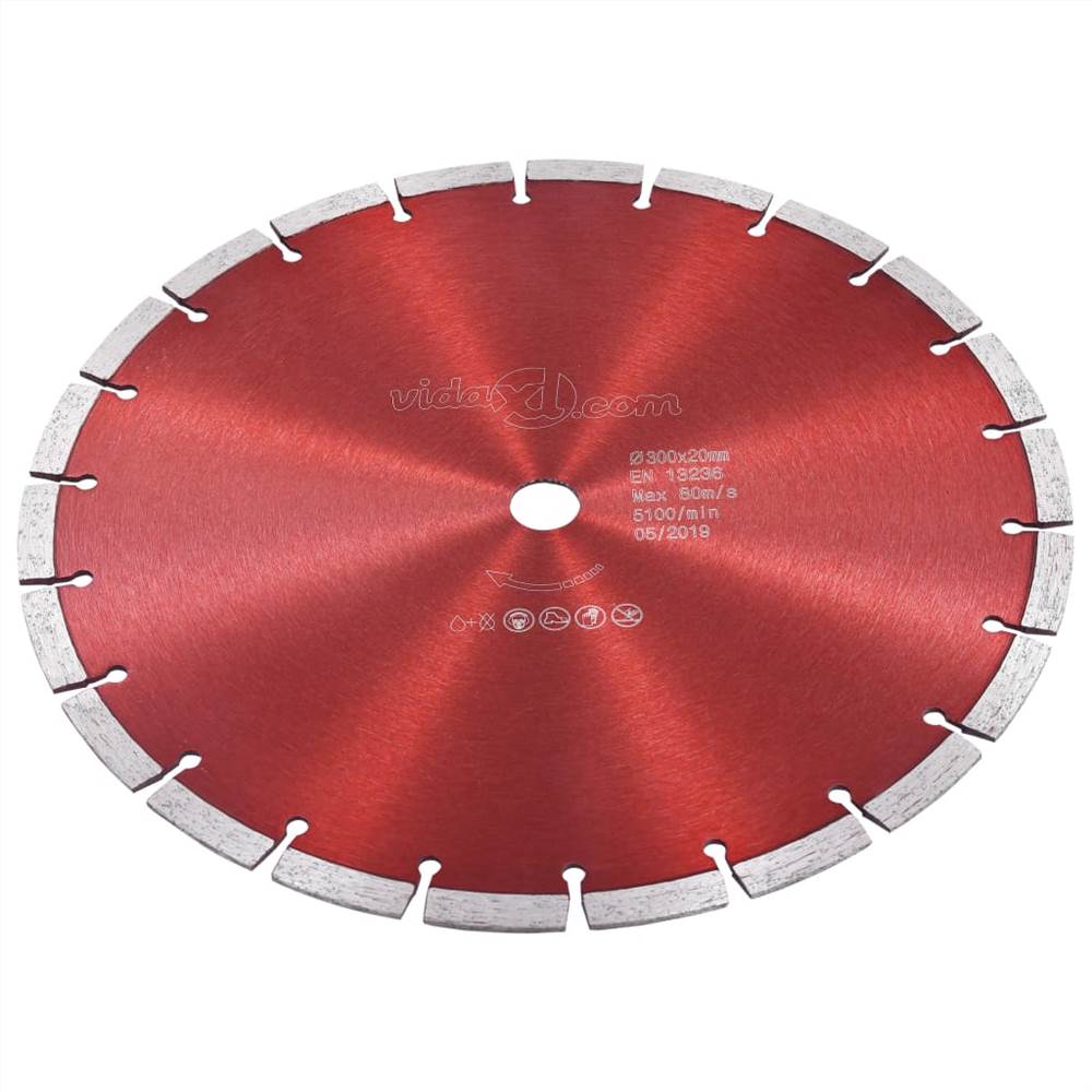 Diamond Cutting Disc Steel 300 mm Diamond Cutting Disc Steel 300 Mm -Room Diamond Cutting Disc Steel 300 mm 440304 1