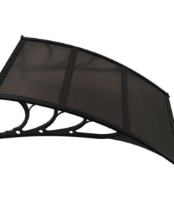 Door Canopy Black 150x100 Cm PC -Room Door Canopy Black 150x100 cm PC 440736 2