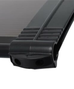 Door Canopy Black 150x100 Cm PC -Room Door Canopy Black 150x100 cm PC 440736 3