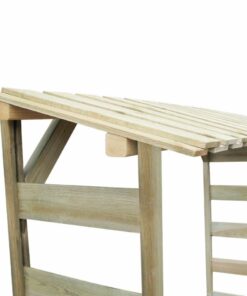 Double Firewood Storage Shed 300x44x176 Cm Impregnated Pinewood 4 Double Firewood Storage Shed 300x44x176 Cm Impregnated Pinewood -Room Double Firewood Storage Shed 300x44x176 cm Impregnated Pinewood 429225 2
