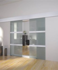 Double Sliding Door Glass