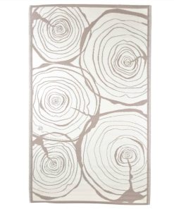 Esschert Design Outdoor Rug 240x150cm Growth Rings